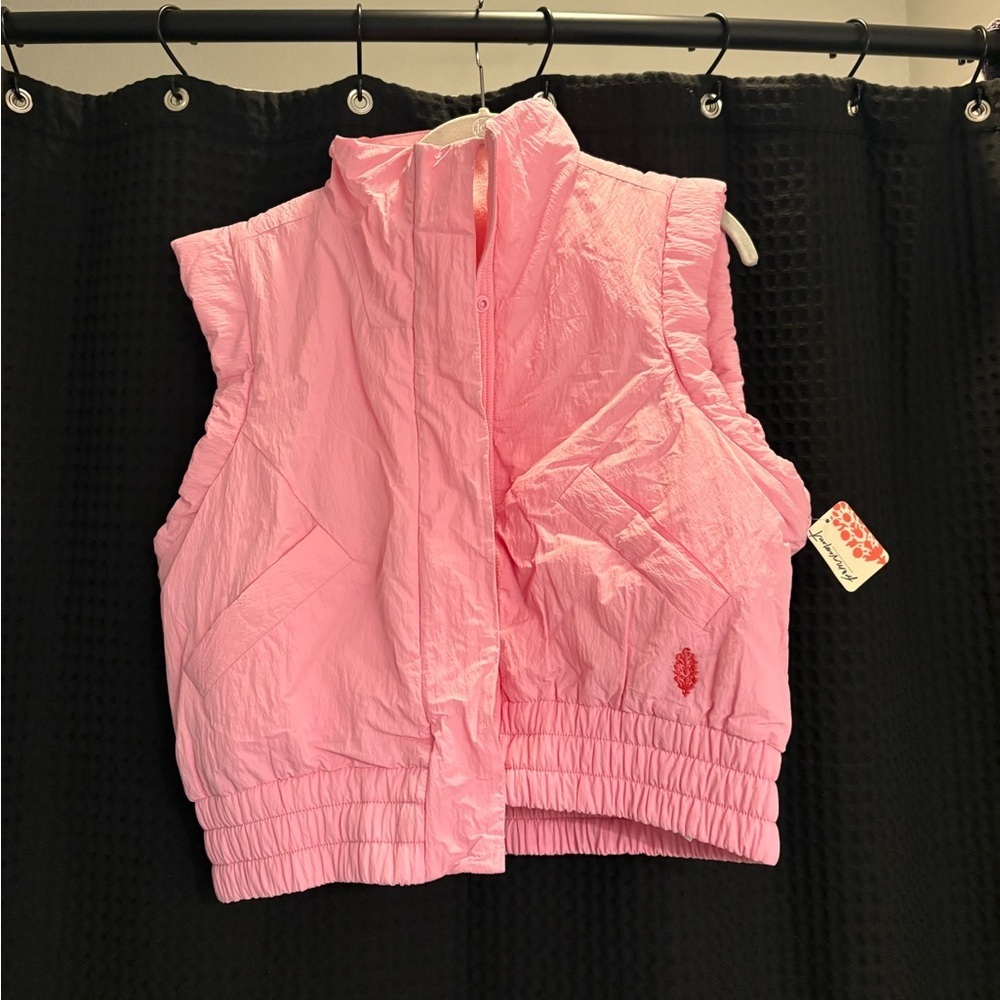 Free People Care FP Scrunch Time Puffer Vest XS - Picture 3 of 7